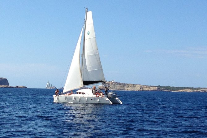 Cala Comte Private Catamaran Tour - Conejera Island: The Dramatic Coast Between Swim Stops