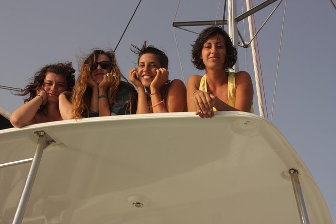 Cala Llonga Catamaran Private Trip - Meeting point in Santa Eulalia del Río: simple, but show up ready