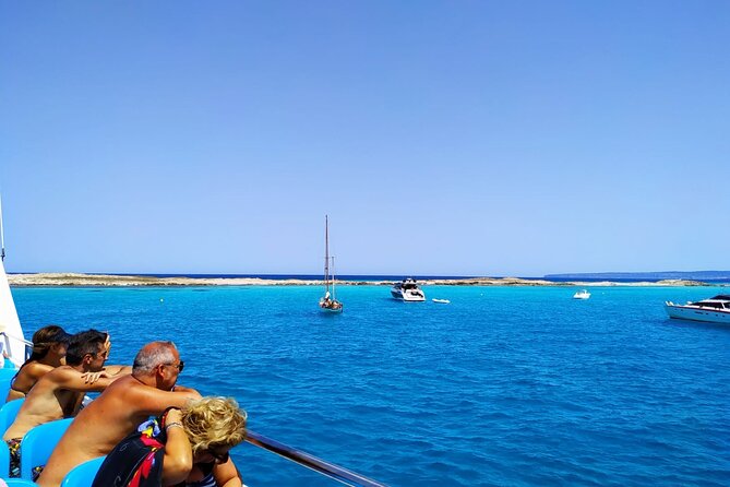 CRYSTAL WATERS SEA EXPERIENCE, from Figueretas - The 16:00 arrival and your Formentera free time window