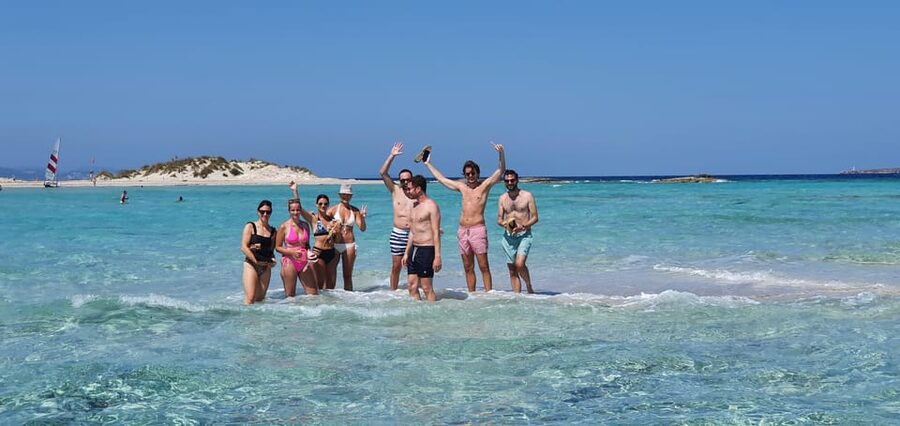 Day Sail tour from Ibiza to Formentera - The in-between sailing: what the water transport feels like