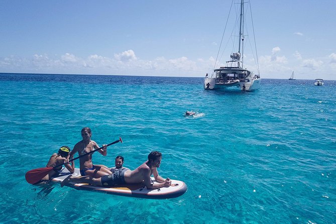 Discover Cala Bassa and Cala Comte on board a catamaran - Conejera: Protected Island Feeling Without the Crowd Rush