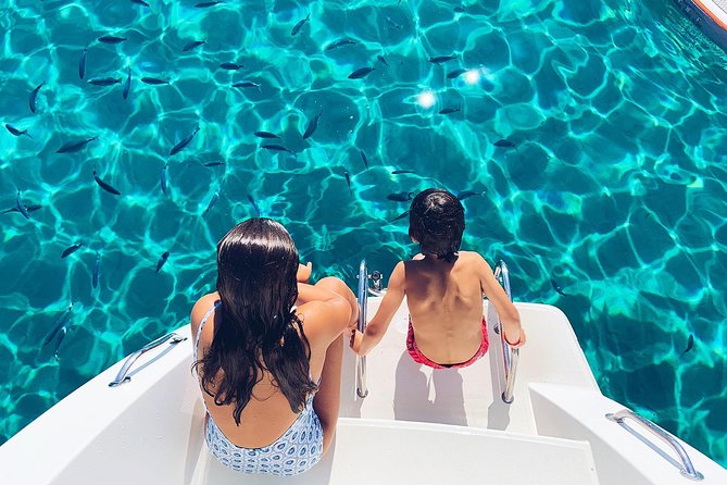 Discover Cala Bassa and Cala Comte on board a catamaran - Cala Codolar: Snorkeling Stop With Gear Included