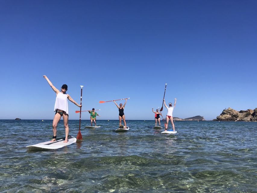Es Figueral: Standup Paddleboarding Adventure - Ses Mayoles and Small Caves: Close-Up Coastline Time