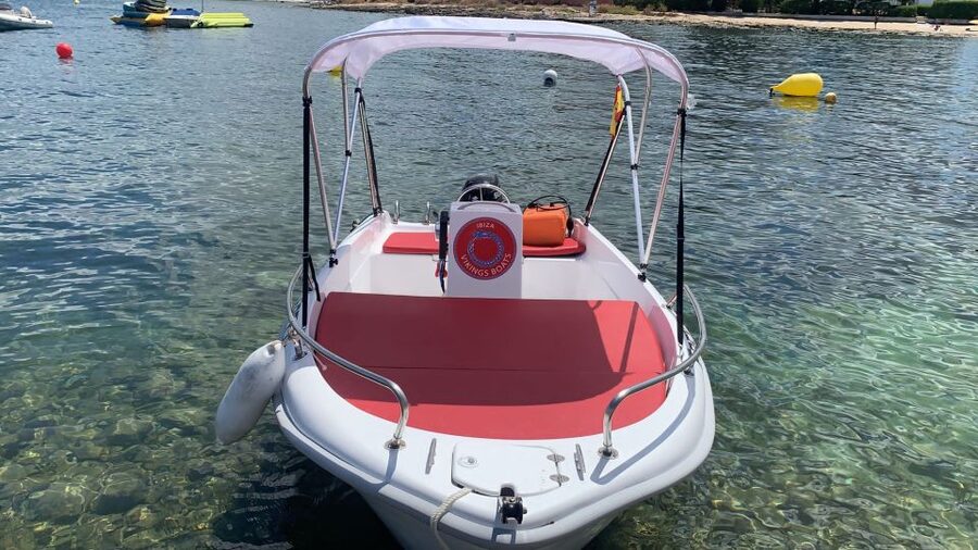 Explore Ibiza's Hidden Coves: No-License Boat Rental - Cala Gracio and Punta Galera: short breaks with real payoff