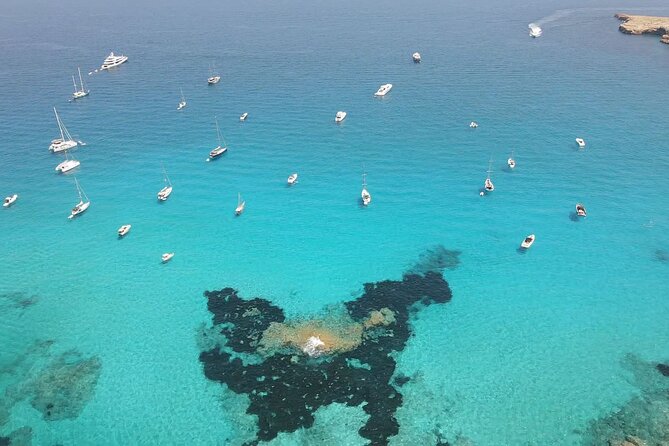 Explore the Beautifull seaside of Formentera. Incl cava, drinks, snacks, .. - Learning to sail vs full relax with music on the return