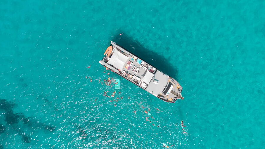 Formentera: Crystal Waters Cruise with Snorkeling and Lunch - Cala Saona Swim Stop and Lunch: Easy Snorkeling Time with a Real Food Break