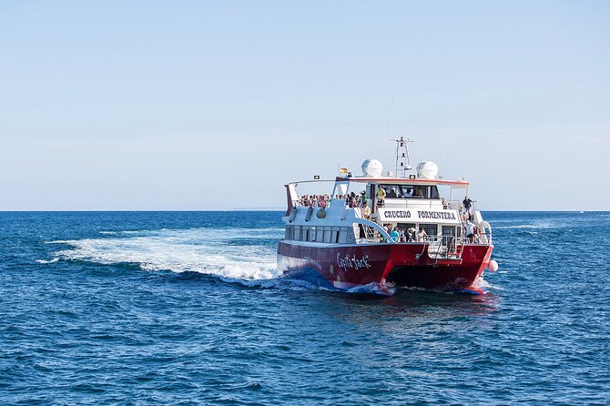 Formentera Roundtrip Ferry - Group size and the pace of the day