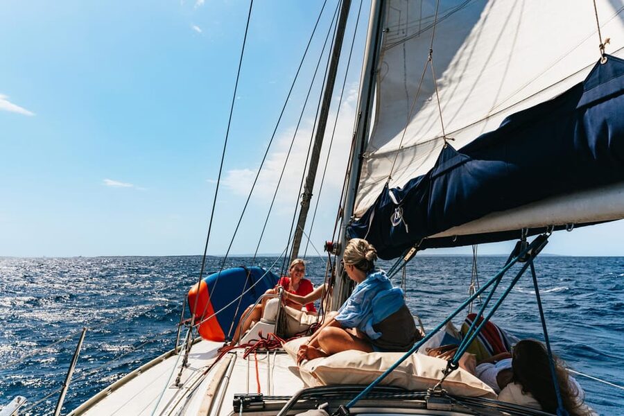 From Ibiza: Sailing Tour to Formentera with Beach Stops - Ses Illetes beach time: white sand, free walking, and your own pace