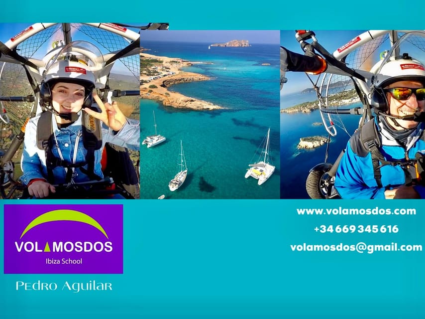 Ibiza: 25min Motorized Paragliding Flight - The photo report and video: getting value from a short flight