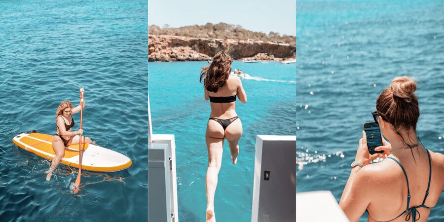 Ibiza: Adults-Only Cruise with Drinks, Food, Snorkel, and DJ - The adult-only west-coast cruise feeling