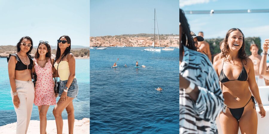 Ibiza: Adults-Only Cruise with Drinks, Food, Snorkel, and DJ - The route loop that keeps the day fun (not rushed)