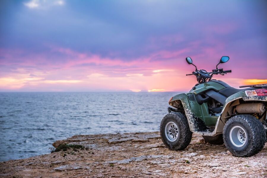 Ibiza: ATV Quad Sightseeing Excursion - Included extras that affect value: guide, water, and insurance