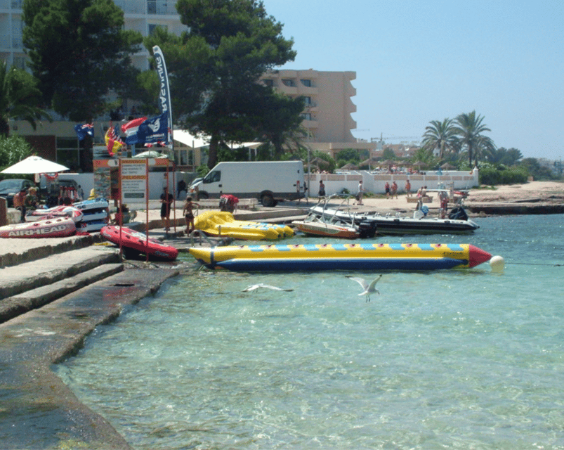 Ibiza: Banana Boat. Pure Adrenaline - Stop 3: Back to Ibiza Watersports and Off the Water