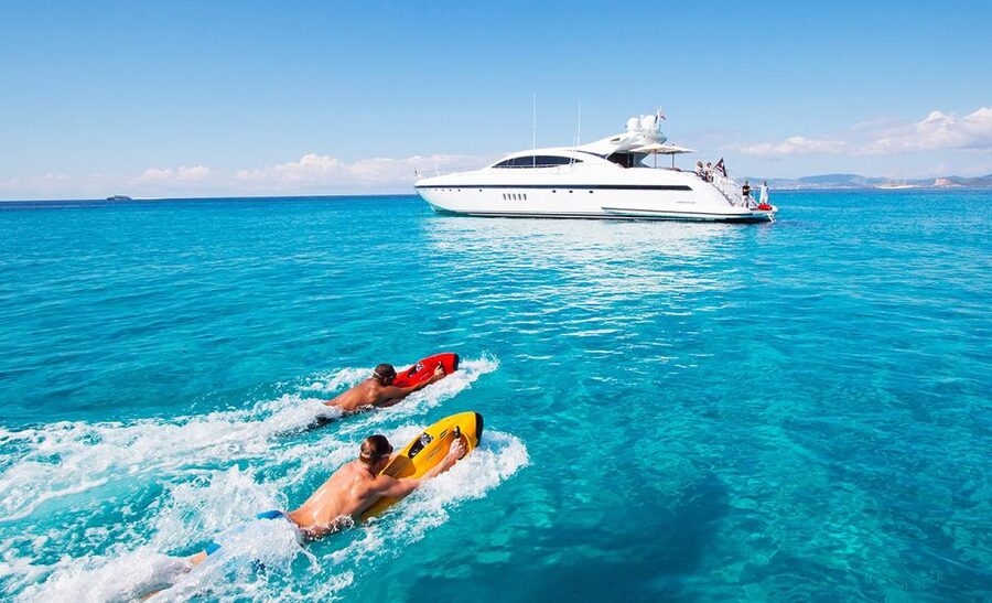 Ibiza: Beach and Cave Boat Tour with Luxury Water Toys - Key Points That Matter