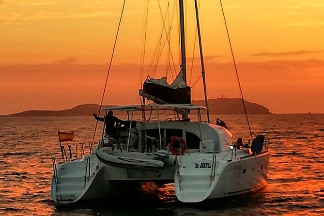Ibiza Beach Hopping by Catamaran - Group Size, English, and Captain Personality: What the Small Catamaran Day Feels Like