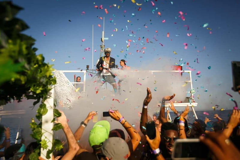 Ibiza Boat party with unlimited drinks, Brunch & pool party - Why This Ibiza Day Cruise Feels Like a Floating Beach Club