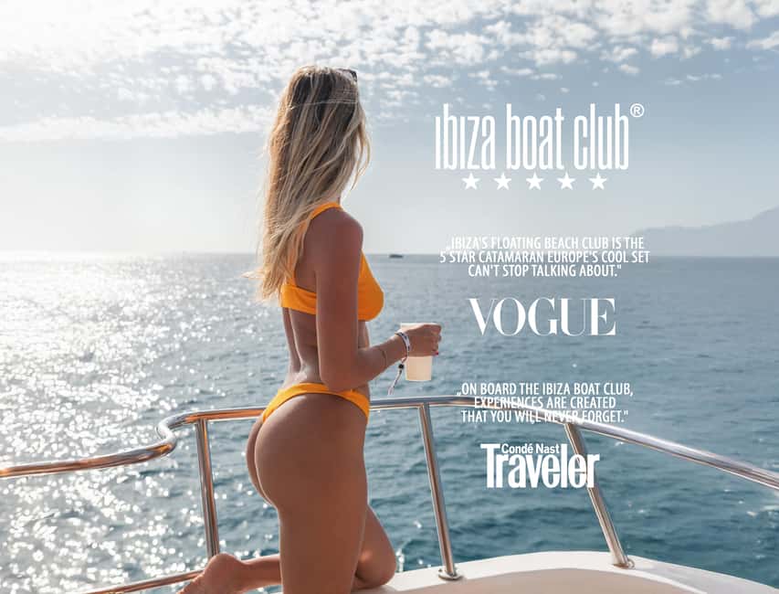 Ibiza: Bottomless Brunch at Ibiza Boat Club with Drinks & DJ - Getting to Playa d’en Bossa and boarding like a pro