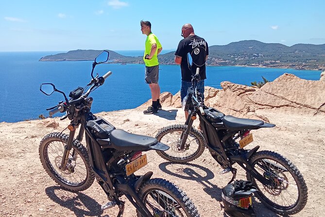 Ibiza: Electric Motorbike Excursion - Sa Caleta viewpoint: fishermen huts and early-settlement traces