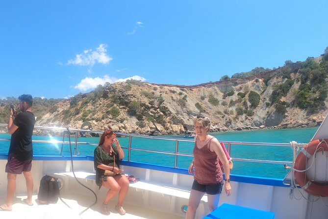 Ibiza: Es Vedrà Catamaran Cruise – Morning or Sunset - Cala Comte beach break: Cala Bassa or Cala Conta, depending on weather