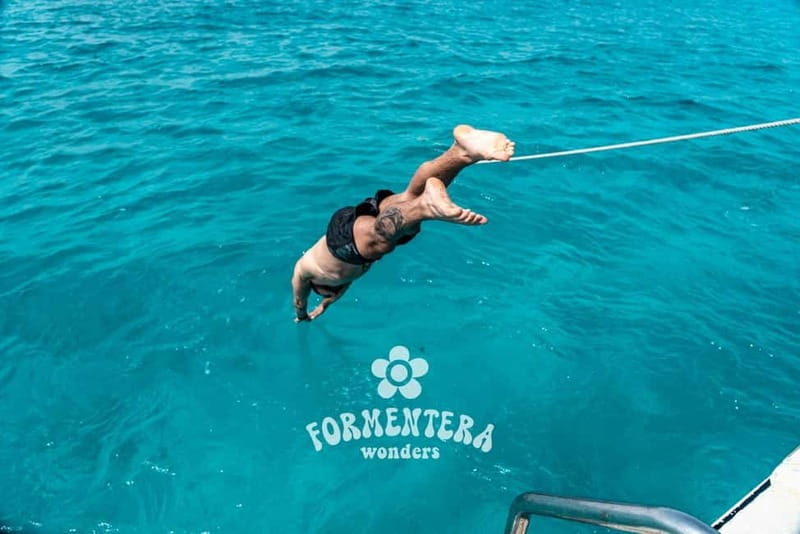 Ibiza: Formentera Cruise w/Breakfast, Paella, and Open Bar - s’Espalmador break: more swimming and a second photo-stop moment