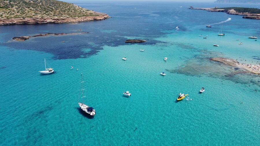 Ibiza: Private Beach and Cave Speedboat Tour - Snorkeling with included equipment: plan for a swim-first day