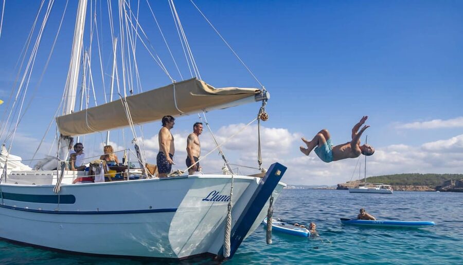 Ibiza: Private Sailboat with Premium Open Bar, Food & Music - Key highlights you’ll feel right away