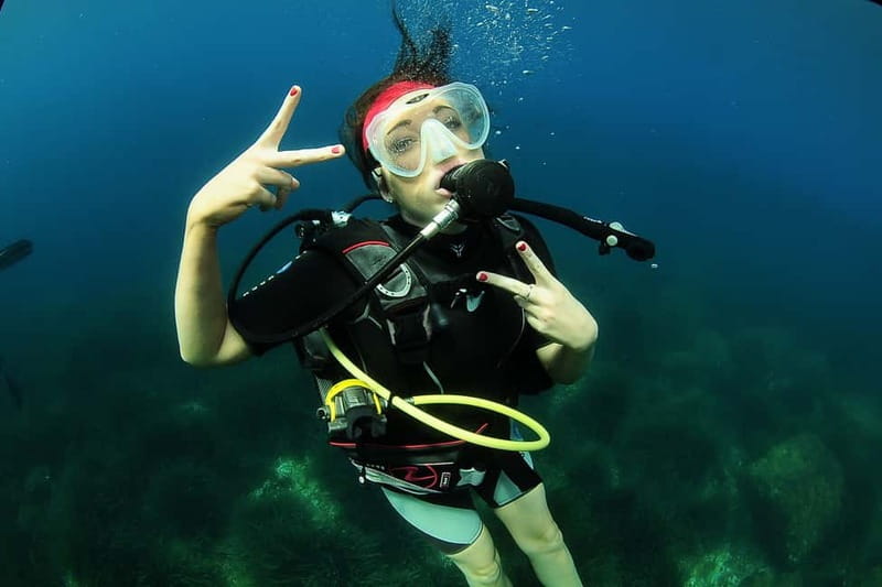 Ibiza Scuba Diving for Beginners and Snorkeling - Southern Ibiza training in 3.5 hours (San Antonio)