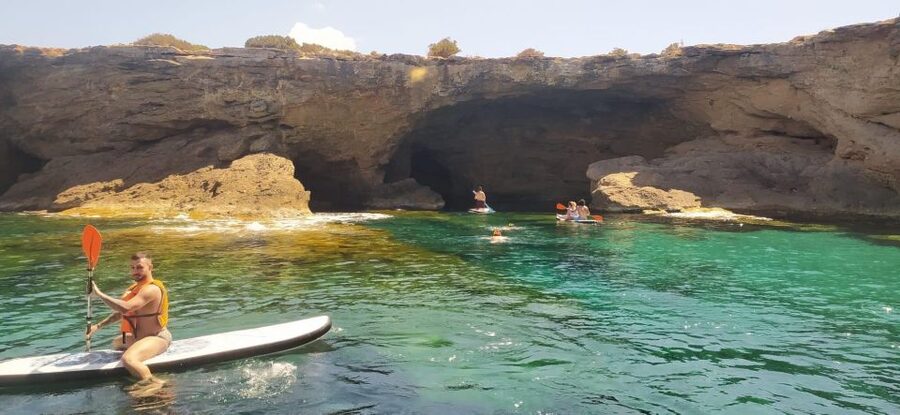 Ibiza: Sea Caves & Coves Snorkeling Paddle Boarding Tour - The second cove stop: another 45 minutes to enjoy Ibiza on slow mode