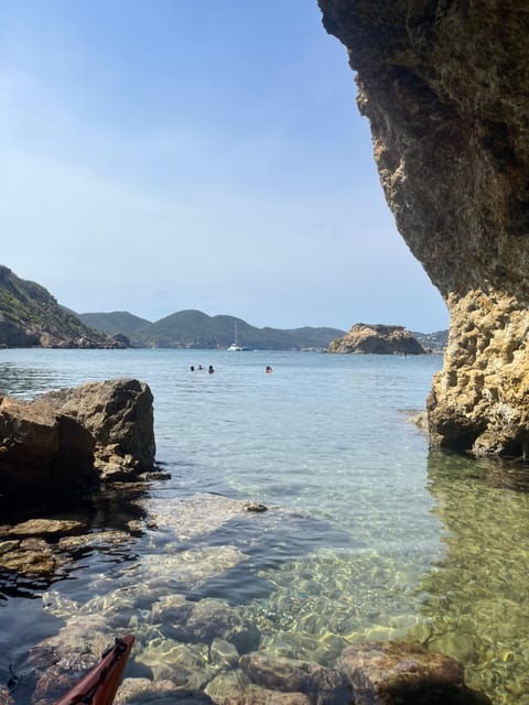 Ibiza: Self-Guided Kayak Tour in Marine Nature Reserve - Natural swimming pool stop: the moment to slow down