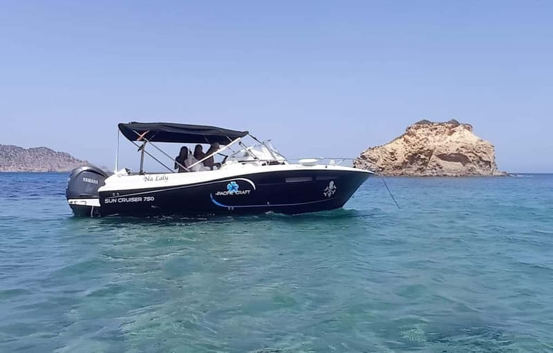 Ibiza: short "north of the island" tour from the sea in a private boat - Secret coves and Aigües Blanques: beaches that feel far from the crowds