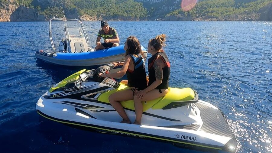 Jet Ski to Margaritas Islands from San Antonio - No License - Ses Margaritas: The Horseshoe Arch Photo Moment