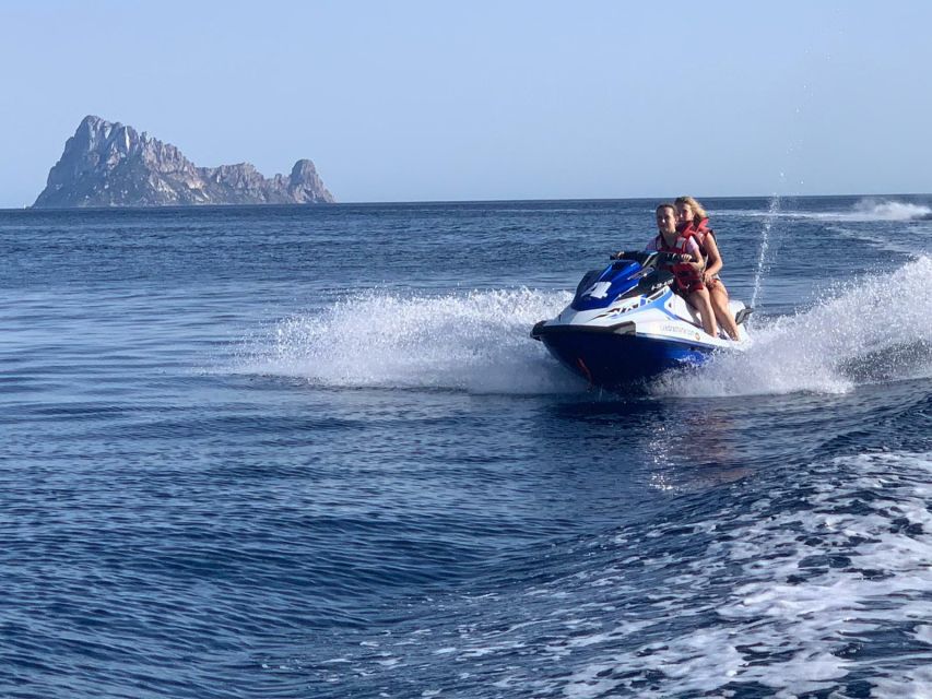 Jet Ski Tour to Es Vedra from San Antonio No license needed - No license needed: who can drive, and who should sit this one out