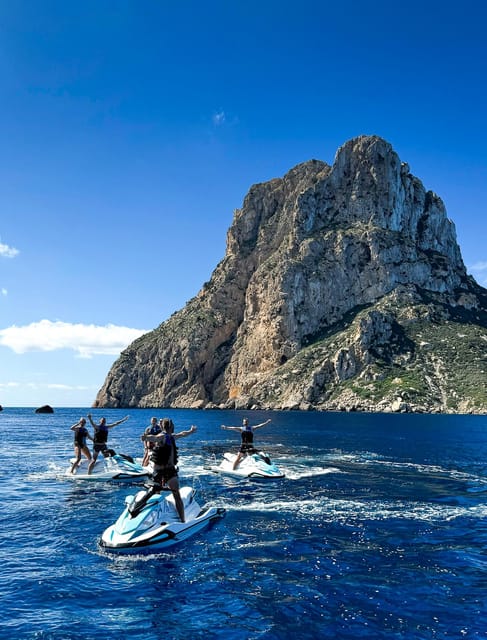 Jet Ski Tour to Es Vedra from San Antonio No license needed - Why Es Vedrà feels bigger when you see it from offshore