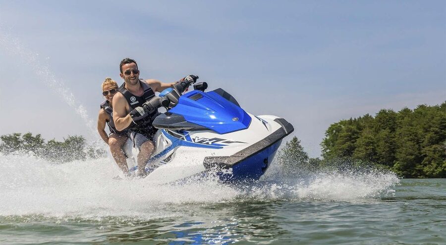 Jet Ski Tour to Es Vedra from San Antonio No license needed - The Yamaha Waverunner ride: fast fun with real structure