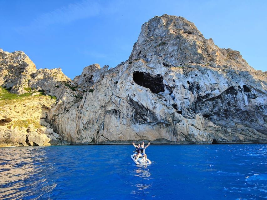 Jet Ski Tour to Es Vedra from San Antonio No license needed - Price per jet ski: how to judge value before you book
