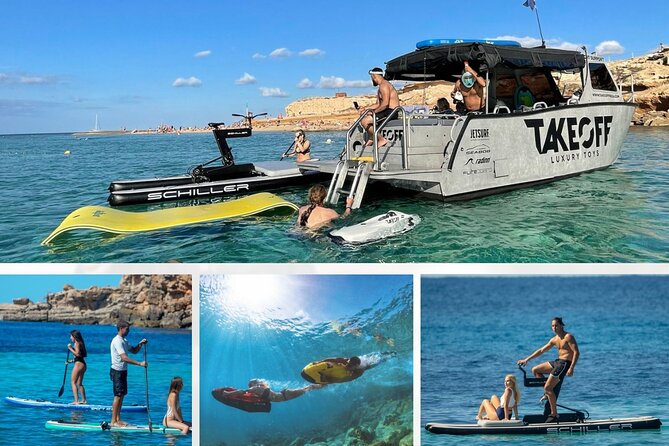 Luxury Water Toys Boat Tour ibiza - SEABOB- Paddle surf boards - Luxury Water Toys Pack: What’s Actually Included