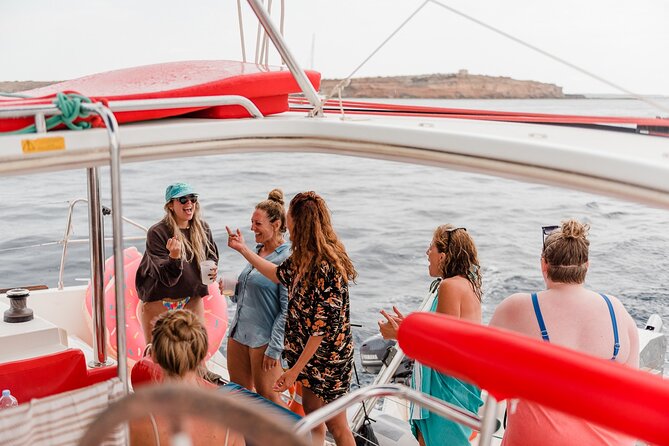 Nusa Kami Catamaran Tour to Formentera - The route overview: Ses Illetes, Espalmador, and the Vedrà view