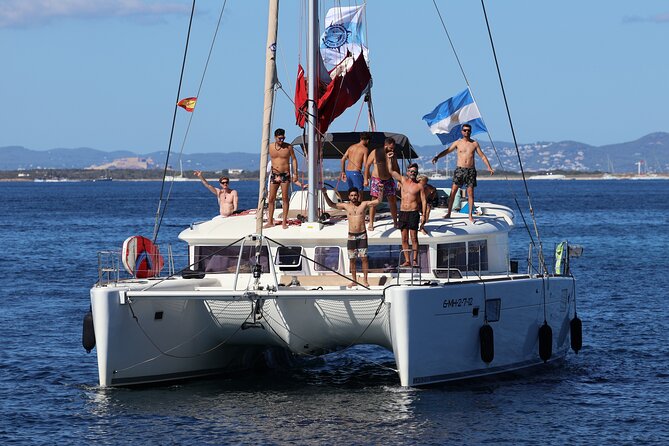 Private Catamaran Excursion through Formentera - Stop 3: Platja d’Illetes (Ses Illetes) for Swimming, Kayaking, and Snorkeling