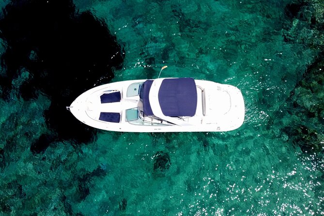 Private Charter 30ft Sports Yacht - Cala Conta: island views and beaches with different areas
