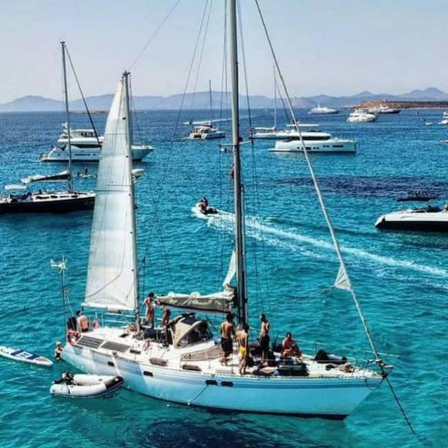 Private Sailing Experience Ibiza; Es Vedra at Sunset - Sailing Toward Es Vedrà: Welcome Refreshments and Sea-Only Views