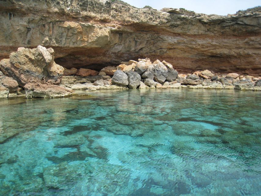 S'Espalmador and Formentera: Snorkeling Trip by RIB Boat - Stop 3: Cova Rosa caves—swim through or watch from outside
