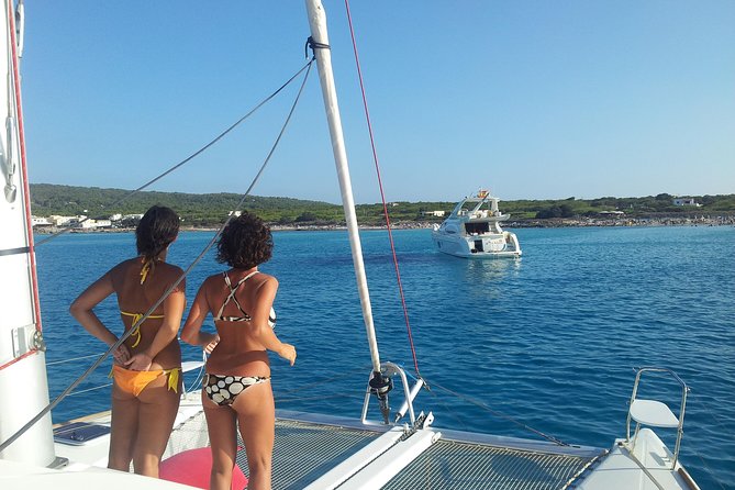 Sailing the Southern Beaches of Ibiza - Atlantis and Cala Tarida: scenery you catch while moving