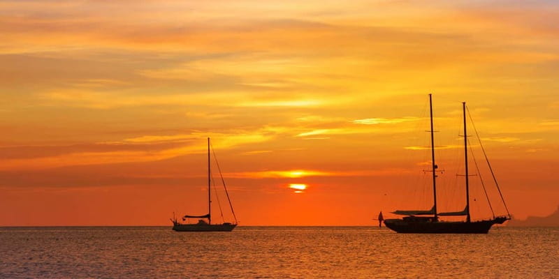 San Antonio: Cala Salada & Cala Gracio Sunset Boat Trip - Key highlights at a glance