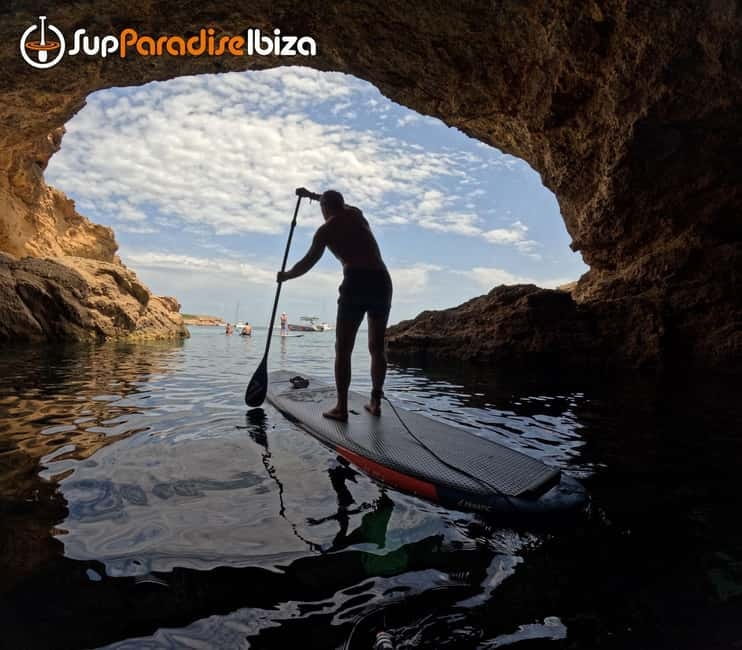 SANT ANTONI: ALL INCLUDED PADDLE SURF&SNORKEL TOUR BOAT - The First Water Steps: Getting Set Up and Learning the Paddle