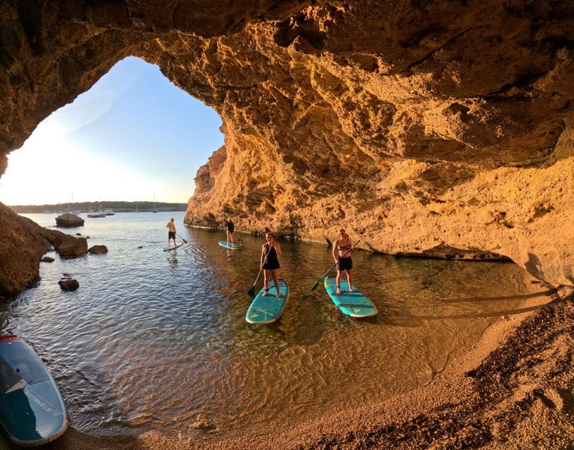 SANT ANTONI: ALL INCLUDED PADDLE SURF&SNORKEL TOUR BOAT - Snorkeling With a Guide: More Than Just Looking