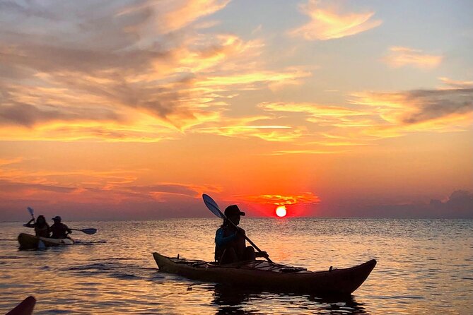 Sunset Kayaking Ibiza, Spain - The sunset payoff: quiet water, possible dolphins, and a cava toast