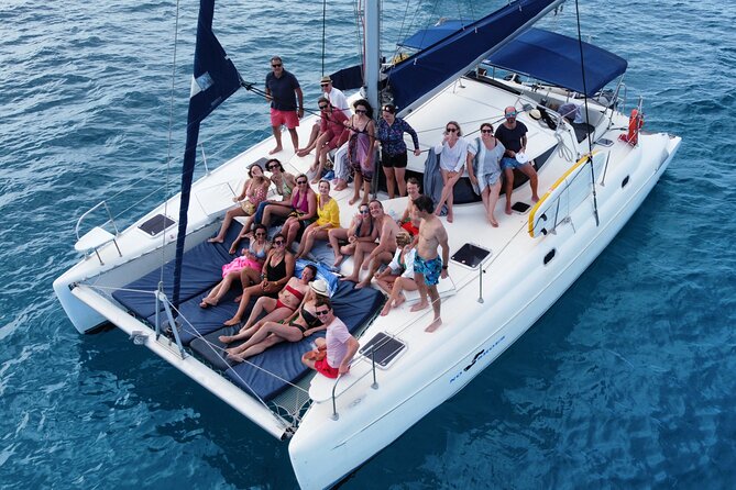 Unforgettable experience in Catamaran Ibiza and Formentera! - Stop 2: Port d’es Torrent (Quiet Water, White Sand, No Rush)