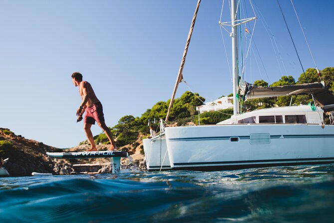Unforgettable experience in Catamaran Ibiza - LAGOON 400 - The Return to Platja des Jondal: How to End the Day Right